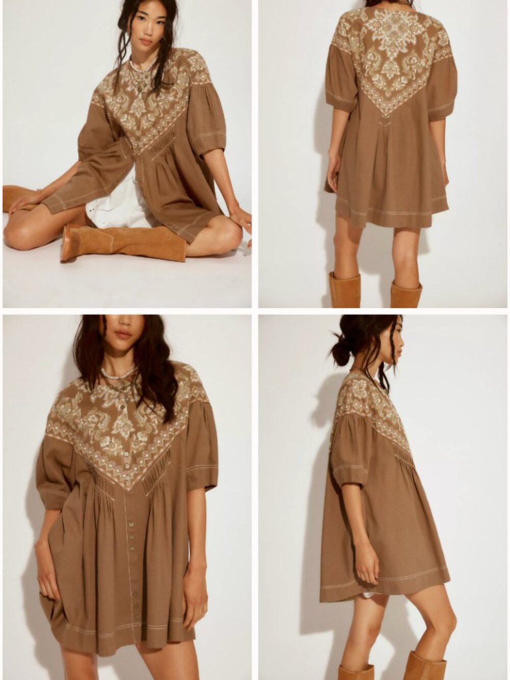 Free People  NWT Orson Mini Dress Size XS